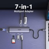image:imageUGREEN 7in1 USB C Hub Bundle with 33FT 100W USB C to USB C Cable Fast Charging Type C Cord USB C Charger Cable Compatible with iPhone 1515 Pro15 Pro Max Galaxy S24S23