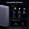image:imageUGREEN 80Gbps M2 NVMe SSD Enclosure with Aluminum DoubleSided Fin Heat Dissipation No Noise External SSD Drive Compatible with Mac M1M5 ProMax Thunderbolt543USB43230SSD Not Included