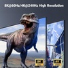 image:imageUGREEN 8K Displayport KVM Switch DP 14 with 4 USB 30 Ports Bundle with HDMI KVM Switch 1 Monitor 2 Computers 4 USB 30 Ports 4K60H
