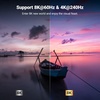 image:imageUGREEN 8K HDMI 21 Cable 48Gbps 66FT Certified Ultra High Speed HDMI Cord Aluminum Bundle with HDMI Coupler 2 Pack 8K60Hz HDMI Female to Female Adapter HDMI 21 Connector 3D 4K240Hz Extender