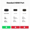 image:imageUGREEN 8K HDMI 21 Cable 48Gbps 66FT Certified Ultra High Speed HDMI Cord Aluminum Bundle with HDMI Coupler 2 Pack 8K60Hz HDMI Female to Female Adapter HDMI 21 Connector 3D 4K240Hz Extender