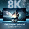 image:imageUGREEN 8K HDMI Cable 2m HDMI 21 Ultra Fine 48Gbps2M