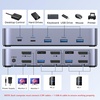 image:imageUGREEN 8K60Hz Displayport KVM Switch 2 Monitors 2 Computers Bundle with VESA Certified 8K DisplayPort Cable 66FT DP 14 Display Port Cable