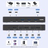 image:imageUGREEN 8K60Hz HDMI KVM Switch with 4 USB 30 Ports 3 USBA  1 USBC USB Switch for 2 Computers Share 1 Monitor Keyboard Mouse Bundle with 8K HDMI 21 Cable 48Gbps 66FT