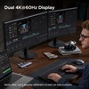image:imageUGREEN 9in1 USB C Docking Station Dual Monitor 4K60Hz USB C Hub with 2xHDMI 5Gbps USBAampC Data Ports 100W PD SDTF 30 15 Cable Revodok Pro Laptop USBC Dock for HP ThinkpadDell and More