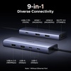 image:imageUGREEN 9in1 USB C Docking Station Dual Monitor 4K60Hz USB C Hub with 2xHDMI 5Gbps USBAampC Data Ports 100W PD SDTF 30 15 Cable Revodok Pro Laptop USBC Dock for HP ThinkpadDell and More