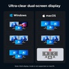 image:imageUGREEN 9in1 USB C Docking Station Dual Monitor 4K60Hz USB C Hub with 2xHDMI 5Gbps USBAampC Data Ports 100W PD SDTF 30 15 Cable Revodok Pro Laptop USBC Dock for HP ThinkpadDell and More
