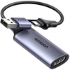 image:imageUGREEN HDMI Cable Right Angle 4K 90 Degree HDMI 20 Cord High Speed Bundle with Full HD 1080P Capture Card 4K USB 20 Video Capture Card USBAUSBC