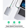 image:imageUGREEN Hard Drive Enclosure for 25 SATA SSD HDD Aluminum USB C to SATA Adapter USB 31 Gen 2 Support UASP SATA III Compatible with WD Seagate Toshiba Samsung Hitachi PS4 Xbox PC Tool FreeACBUGN70498