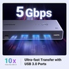 image:imageUGREEN KVM Switch 1 Monitor 2 Computers Share 4 USB Ports Bundle with 8K60Hz HDMI KVM Switch with 4 USB 30 Ports 3 USBA  1 USBC