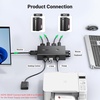 image:imageUGREEN KVM Switch 1 Monitor 2 Computers Share 4 USB Ports HDMI KVM Switch for Keyboard Mouse Printer to One Monitor Bundle with 8K HDMI 21 Cable Certified 66FT Ultra High Speed Cord