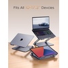 image:imageUGREEN Laptop Stand for Desk Laptop Riser Holder Foldable Portable Computer Stand Ergonomic Compatible with MacBook Pro Air Notebook and Tablets 10173 Inch GrayGray