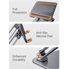 image:imageUGREEN Laptop Stand for Desk Laptop Riser Holder Foldable Portable Computer Stand Ergonomic Compatible with MacBook Pro Air Notebook and Tablets 10173 Inch GrayGray