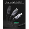 image:imageUGREEN Micro USB 30 Cable USB 30 A to Micro B Cord Nylon Braided External Hard Drive Cable Compatible with Samsung Galaxy S5 Note 3Pro 122 Western Digital Toshiba My Passport etc 6 FT15 ft