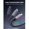 image:imageUGREEN Micro USB 30 Cable USB 30 A to Micro B Cord Nylon Braided External Hard Drive Cable Compatible with Samsung Galaxy S5 Note 3Pro 122 Western Digital Toshiba My Passport etc 6 FT66 ft