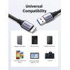 image:imageUGREEN Micro USB 30 Cable USB 30 A to Micro B Cord Nylon Braided External Hard Drive Cable Compatible with Samsung Galaxy S5 Note 3Pro 122 Western Digital Toshiba My Passport etc 6 FT66 ft