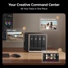 image:imageUGREEN NAS DXP4800 GT 4Bay Desktop Network Attached Storage AMD R2514 CPU 8GB DDR4 RAM 2X 10GbE 2X M2 NVMe Slots 4K HDMI Ideal for Smart Home Enthusiasts Creators Office Teams DisklessDXP4800 GT 4Bay Diskless