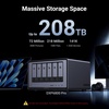 image:imageUGREEN NAS DXP4800 GT 4Bay Desktop Network Attached Storage AMD R2514 CPU 8GB DDR4 RAM 2X 10GbE 2X M2 NVMe Slots 4K HDMI Ideal for Smart Home Enthusiasts Creators Office Teams DisklessDXP6800 Pro 6Bay Diskless