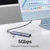 image:imageUGREEN Revodok 105 USB C Hub 5 in 1 Bundle with 24G Mouse Wireless Vertical Ergonomic Mouse for MacBook ProAir XPS Thinkpad