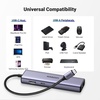 image:imageUGREEN Revodok 6in1 USB C Hub Bundle with 60W USB C Cable 2Pack 33FT