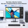 image:imageUGREEN USB 30 HDMI KVM Switch with 4 USB 30 Ports 3 USBA1 USBC 4K60Hz Bundle with 8K HDMI 21 Cable 48Gbps 66FT Certified Ultra High Speed Cord Aluminum 4K240Hz 120Hz 8K60Hz