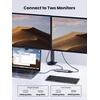 image:imageUGREEN USB C Hub USBC 10in1 Dongle with Dual Monitor 4K HDMI and VGA 1Gbps Ethernet 100W PD 3 USB 30 Ports 35mm Audio Jack SDTF Card Slots Multi Adapter