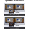 image:imageUGREEN USB C Hub USBC 10in1 Dongle with Dual Monitor 4K HDMI and VGA 1Gbps Ethernet 100W PD 3 USB 30 Ports 35mm Audio Jack SDTF Card Slots Multi Adapter