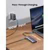 image:imageUGREEN USB C Hub USBC 10in1 Dongle with Dual Monitor 4K HDMI and VGA 1Gbps Ethernet 100W PD 3 USB 30 Ports 35mm Audio Jack SDTF Card Slots Multi Adapter