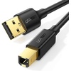 image:imageUGREEN USB Printer Cable 15FT Bundle with 66FT USB AMale to BMale Cord Scanner Cord Nylon Braided Compatible with HP Epson Canon Dell Brother Lexmark Xerox Samsung Piano DAC and More