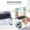 image:imageUGREEN USB Printer Cable 15FT Bundle with 66FT USB AMale to BMale Cord Scanner Cord Nylon Braided Compatible with HP Epson Canon Dell Brother Lexmark Xerox Samsung Piano DAC and More