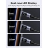 image:imageUGREEN USBC to USBC 240W Fast Charging Cable with Digital Display for RealTime Power Monitoring PD 100W Braided Data Cable for MacBook ProAir iPad Pro Dell XPS and Gaming Laptops 10FT10FT