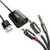 image:imageUGREEN USB Audio Adapter Bundle with 35mm to 2RCA Male Audio Adapter