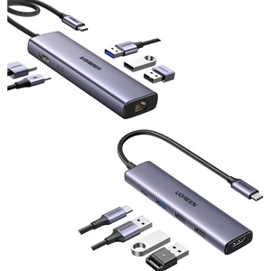 image:imageUGREEN Revodok 6 in 1 USB C Hub Bundle with Revodok 5 in 1 USB C Hub