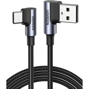 image:imageUGREEN USB to USB C Cable 2Pack 90 Degree USB C Fast Charging Cord Compatible with iPhone 1616 Plus16 Pro16 Pro Max15Samsung Galaxy S10S10Pixel 76aLG G8G7PixelSwitch etc 66FT