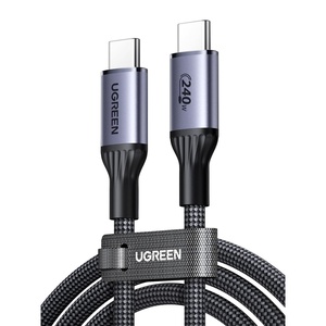 image:imageUGREEN USBIF Certified USBC to USBC Cable 240W PD31 Fast Charging Cable for MacBook ProAir OmniBook ThinkPad Legion iPad iPhone 171615 Galaxy S25S24 Black 33FT66