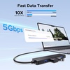 image:imageUGREEN USB C Hub 4 Ports USB A Splitter UltraSlim USB Expander for Mouse Keyboard Flash Drive U Disk Printer Compatible with Laptop Desktop PC Xbox PS5 and More 05FT05FT
