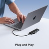 image:imageUGREEN USB C Hub 4 Ports USB A Splitter UltraSlim USB Expander for Mouse Keyboard Flash Drive U Disk Printer Compatible with Laptop Desktop PC Xbox PS5 and More 05FT05FT