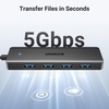 image:imageUGREEN USB C Hub 4 Ports USB A Splitter UltraSlim USB Expander for Mouse Keyboard Flash Drive U Disk Printer Compatible with Laptop Desktop PC Xbox PS5 and More 05FT05 feet