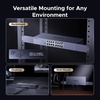 image:imageUGREEN 24 Port Gigabit Switch Rackmount Plug amp Play Ethernet Switch 4 Mode Unmanaged Network Splitter for Office amp Business Metal Fanless Desktop amp Wall Mount Hub for NAS PC Printer Router16Port Switch  2 x Rack Ears