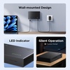 image:imageUGREEN 25Gb Switch 5Port Ethernet Switch 5 x 25Gb Uplink Plug amp Play Unmanaged Ethernet Splitter DesktopWall Mount Network Hub with LED Fanless Quiet for NAS PC Game Console