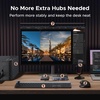 image:imageUGREEN 2in 7Out USB 30 Switch USB Switcher for 2 Computers Sharing USB A amp C Devices 4USBA  3USBC USB Switches Sharing Keyboard and Mouse with Controller USBC Male Adapter Power Adapter