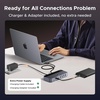 image:imageUGREEN 2in 7Out USB 30 Switch USB Switcher for 2 Computers Sharing USB A amp C Devices 4USBA  3USBC USB Switches Sharing Keyboard and Mouse with Controller USBC Male Adapter Power Adapter