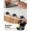 image:imageUGREEN Cable Organizer Clips Adhesive Cable Management  6Pack Strong Magnetic Cord Holder for Desk to Keep Phone Charging Cables Computer Cords and Various Cord Organized for Nightstand Black