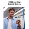 image:imageUGREEN Magflow Air Qi2 Magnetic Power Bank 10000mAh 15W Wireless Portable Charger with Builtin USBC Cable 30W Fast Charging Battery Pack MagSafe Compatible for iPhone 17161514 Pro Max GreyWhite