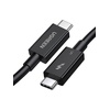 image:imageUGREEN Thunderbolt5 Intel Certified USBC to USBC Cable USB4 80Gbps bidirectional 16K60Hz3x4K144Hz Video PD31 240W Compatible Thunderbolt 43 for MacBook ProiPadiPhonehubsSSD 33FT