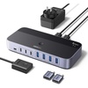 image:imageUGREEN 2in 7Out USB 30 Switch USB Switcher for 2 Computers Sharing USB A amp C Devices 4USBA  3USBC USB Switches Sharing Keyboard and Mouse with Controller USBC Male Adapter Power Adapter