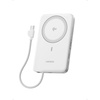 image:imageUGREEN Magflow Air Qi2 Magnetic Power Bank 10000mAh 15W Wireless Portable Charger with Builtin USBC Cable 30W Fast Charging Battery Pack MagSafe Compatible for iPhone 17161514 Pro Max GreyWhite