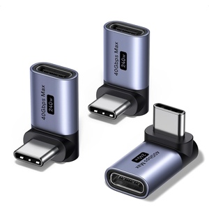 image:imageUGREEN 90 Degree USB C Adapter 3 PackRight Angle USB C Male to Female Adapter40Gbps240W8K 60Hz Compatible for Switch 2Steam DeckROG AllyMacBookiPhone 1716iPadThunderbolt 4