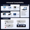 image:imageUGREEN 4K 066FT Mini DisplayPort to HDMI Adapter Unidirectional Mini DP Thunderbolt to HDMI Converter 1440p 1080p HDCP 14 Aluminum Case Compatible for MacBook Air Surface ProDock Monitor Passive1