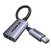 image:imageUGREEN 4K 066FT Mini DisplayPort to HDMI Adapter Unidirectional Mini DP Thunderbolt to HDMI Converter 1440p 1080p HDCP 14 Aluminum Case Compatible for MacBook Air Surface ProDock Monitor Passive1